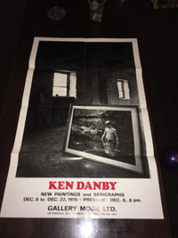 Ken Danby - Gallery Moos Art Poster - Rare.
