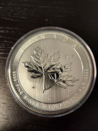 2017 10oz majestic maple silver coin $50
