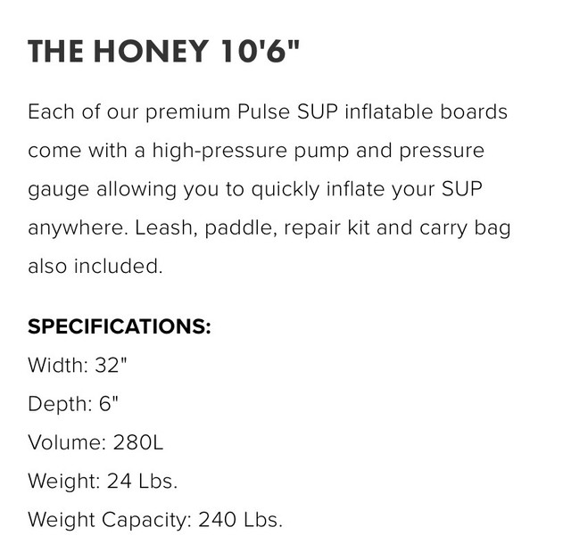 NEW Pulse SUP boards - ‘The Honey’ (10’6”) in Water Sports in Dartmouth - Image 4