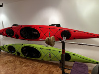 ELIE  14' Touring Kayak w/Rudder like-NEW for 1/2 Price