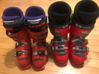 Ski boots 24(6) & 24.5 (6.5)
