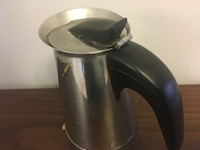 Small Round Classic Vintage STOVE TOP ESPRESSO Machine Italy