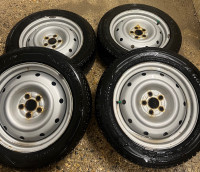 205/55r16 Goodyear Winter tires + rims for Subaru Impreza