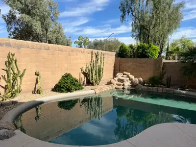 Phoenix house with pool, View more