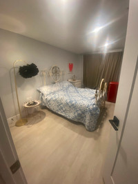 Beautiful furnished bedroom brand new building