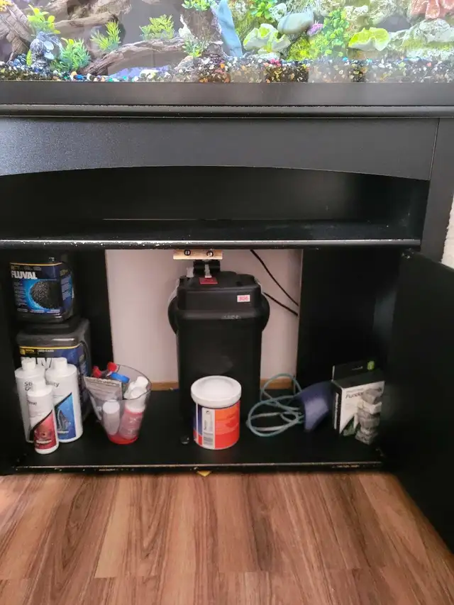 aquarium with stand in Fish for Rehoming in Lethbridge - Image 8