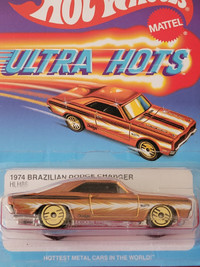 2021 HOT WHEELS ULTRA HOTS, 1974 BRAZILIAN DODGE CHARGER, MINT!!