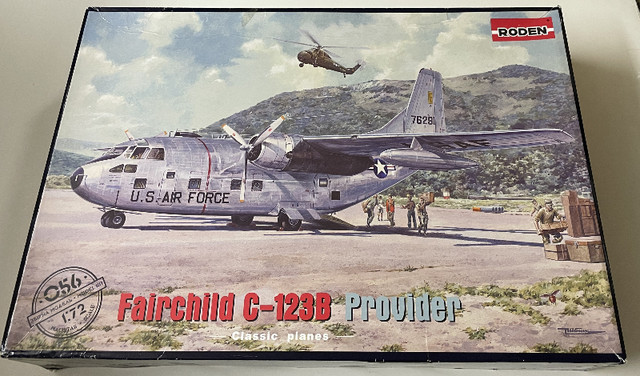 Roden 1/72 Fairchild C-123B Provider in Toys & Games in Burnaby/New Westminster