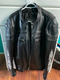 Cruiser leather jacket -Large size. 50