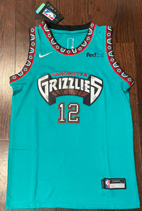 JA Morant Vancouver Grizzlies NBA Basketball Jersey