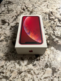 iPhone XR 64GB Red - Brand NEW Charging Cable