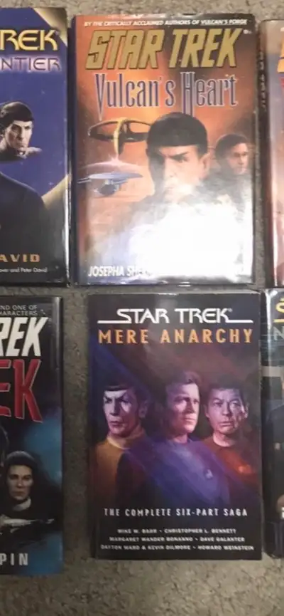 Star Trek Books like new $200