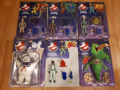 THE REAL GHOSTBUSTERS VINTAGE SET OF SEVEN Peter Venkman; figure is in great shape and 100% complete...