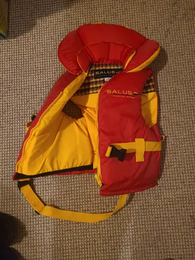 used a few times. Fits a child 30-60 lbs