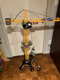Dickie Toys Construction Motorized Mega Crane Toy Playset