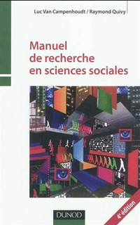 Manuel recherche sciences sociales 4e éd De Luc Van Campenhoudt