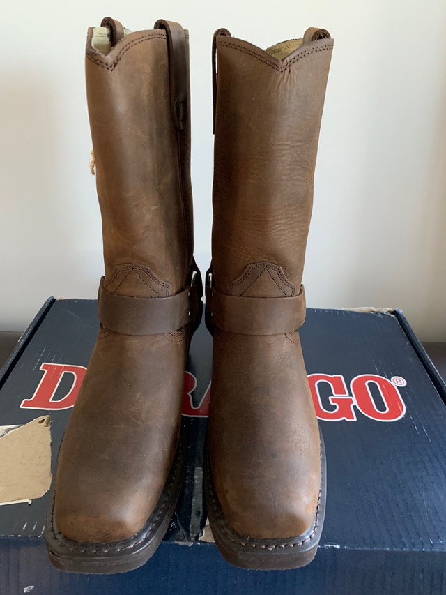 New size 8.5 Durango leather harness boots in Women's - Shoes in Moncton - Image 2