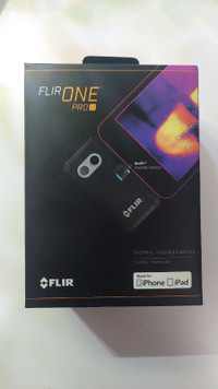 FLIR ONE PRO LT iOS Thermal Imaging Camera, Black - Open Box