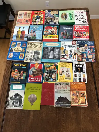 Reference books on Antiques and Collectables (small books), View more