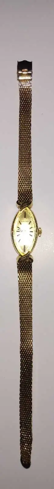 Vintage Longines ladies' wristwatch 14K Solid Gold, View more