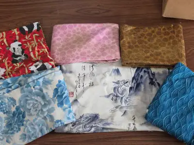 asian theme quilting fabric, View more