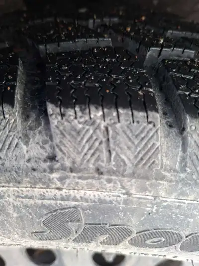 These are Mazzini Snowleopard winter tires, size 205-55-R16 set of 4, Less than 1000km. Found a litt...
