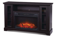 CANVAS Kingwood Media Electric Fireplace TV Stand, 57-in, 1500W