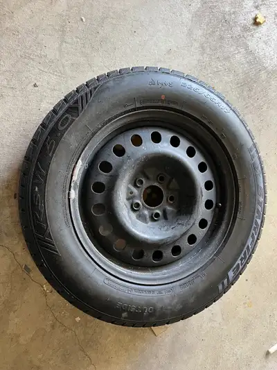 Used snow tires, 90% thread with rims, different make and size to choose from.