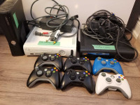 Xbox 360 games, consoles, controllers. 