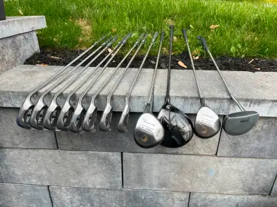 I have a Ping Zing club set. 1, 3, 5 Woods, 3, 4, 5, 6, 7, 8, 9, W and a putter. In great condition...