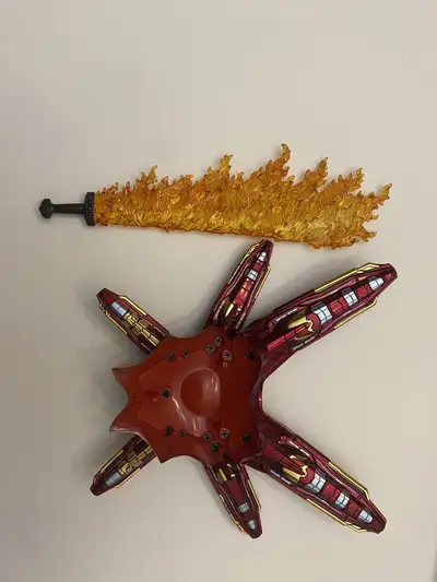 Hellboy sword and iron man accessory , View more