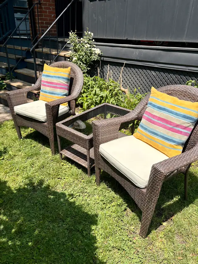 Beautiful Wicker Patio Set62863732196482122
