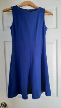 Royal Blue Dress - Womens Size XS Petite