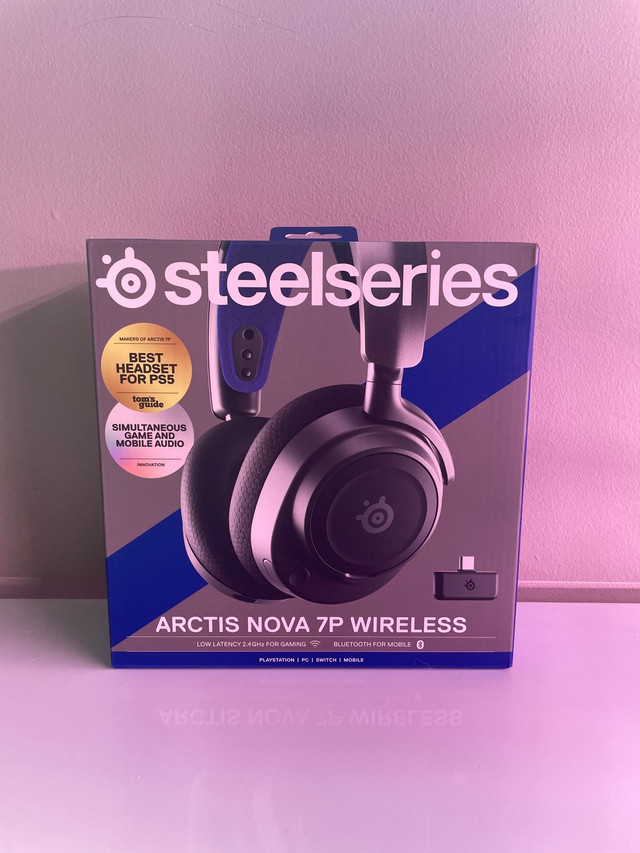 Steelseries Arctis Nova 7P Wireless Headset Black | Speakers