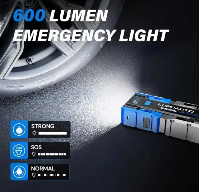 PORTABLE CAR BATTERY BOOSTER NEW532105366287820802