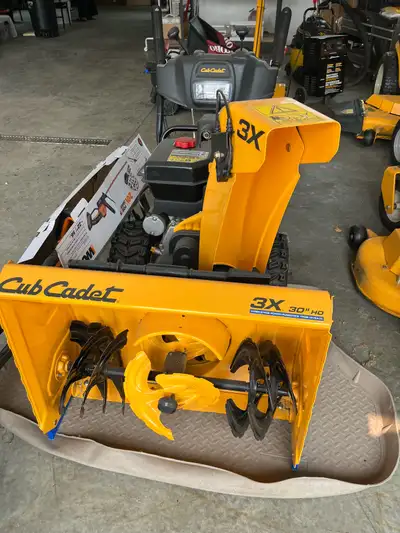 Cub cadet 3x snowblower, View more