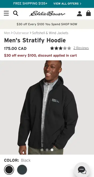 Brand New BNWT Eddie Bauer Stratify Thermal Jacket XL, View more
