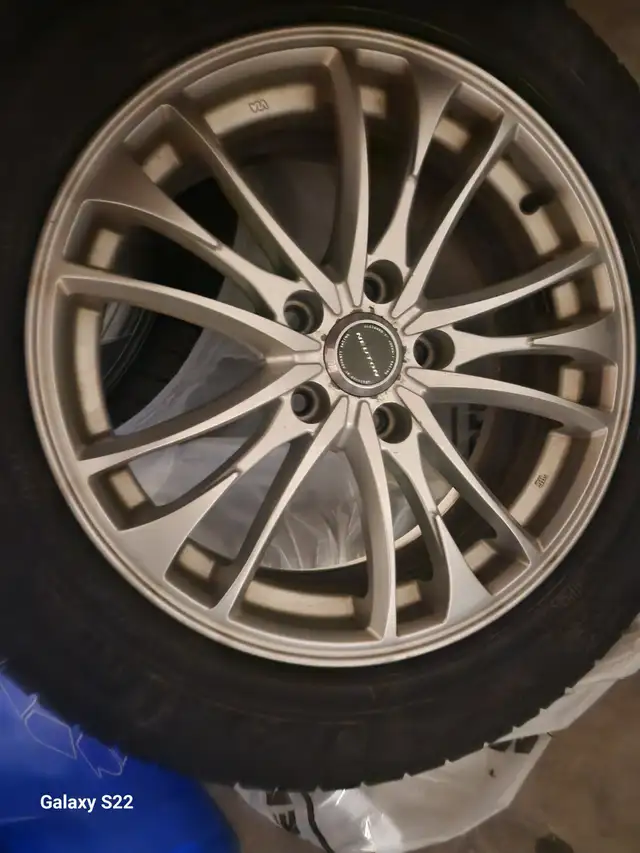 WINTER RIMS & TIRES.  225/55R 17inch for Infiniti Q50!! in Tires & Rims in Markham / York Region - Image 3