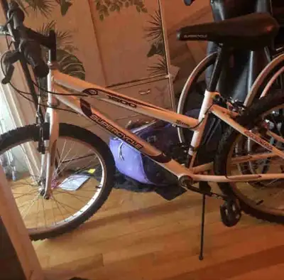 Discover the joys of cycling with this Supercycle vélo, featuring a sturdy frame and reliable compon...