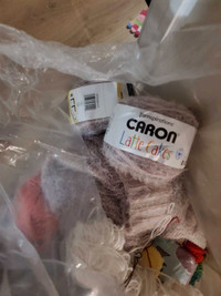 Big bag of assorted yarn!