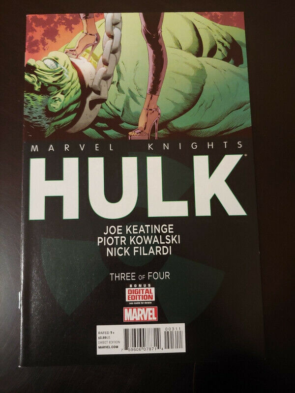 Marvel Knights: Hulk #3 (of 4) Comic Book 2014 - Marvel VF/NM. dans Bandes dessinées  à Longueuil/Rive Sud
