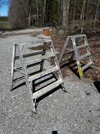 Two 4ft step ladders 