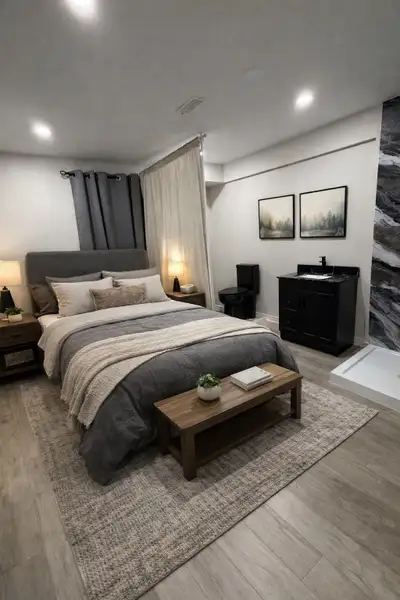 One Bedroom Basement Suite for Rent – West Mountain Bright and private one-bedroom basement suite lo...