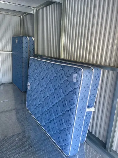 Double size mattress, and box spring, View more