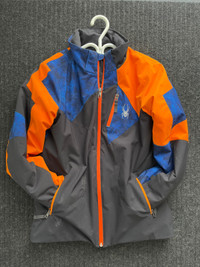 Mens Spyder ski jacket (used) size 16