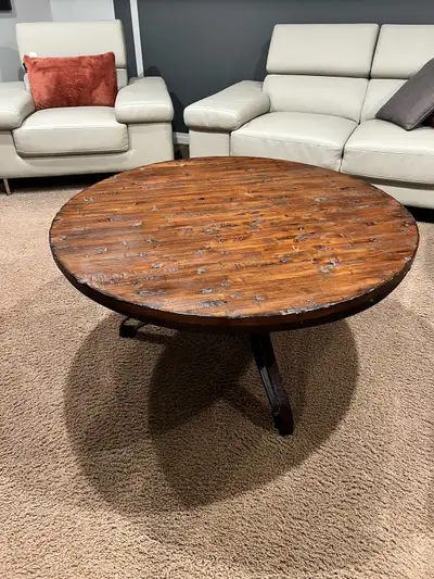 Good condition. Has crank to adjust height from coffee table to kitchen table and everything in betw...