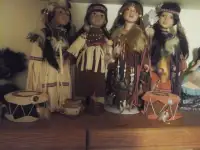 Porcelan native dolls