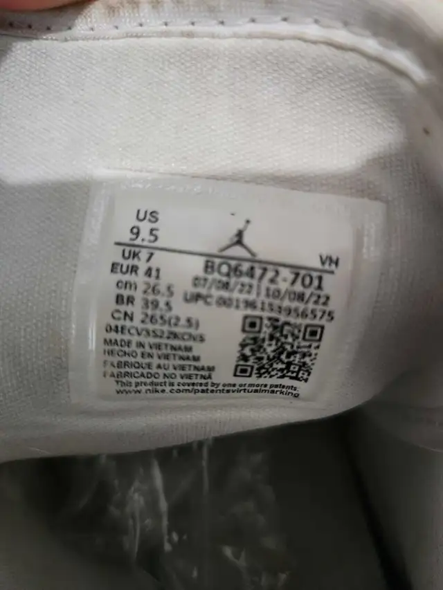 Nike Air Jordan 1 Mid Lemon Wash Lapis White BQ6472-701 in Multi-item in City of Montréal - Image 7