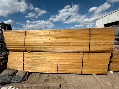 Quality surplus 2x8 lumber available for sale. Great for framing, decks, sheds, fencing, and constru...