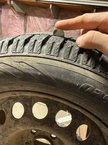 Used for 4 years on Chevy Cruze. Decent amount of tread left. Great tire! Selling because I no longe...